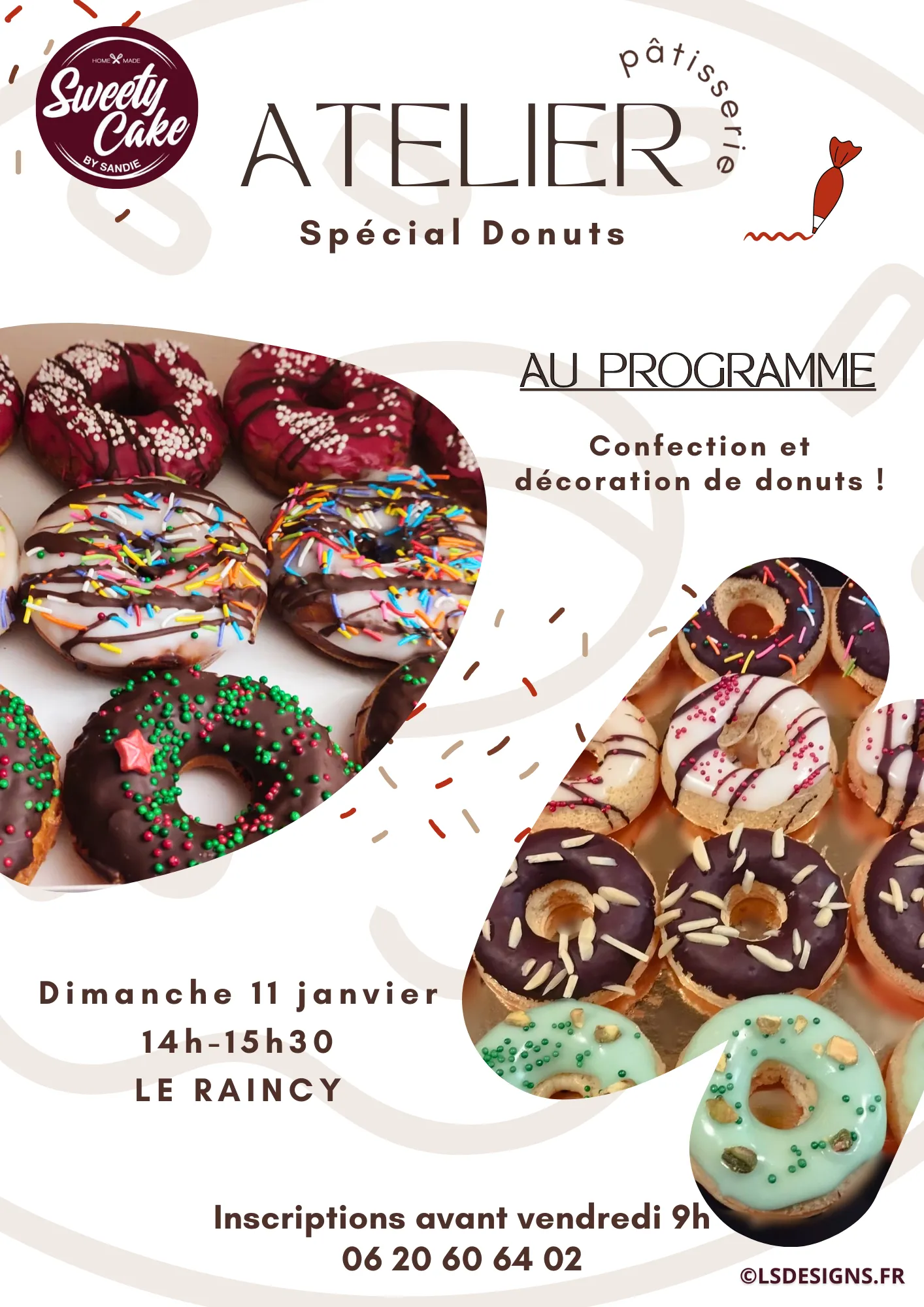 Atelier pâtisserie donut