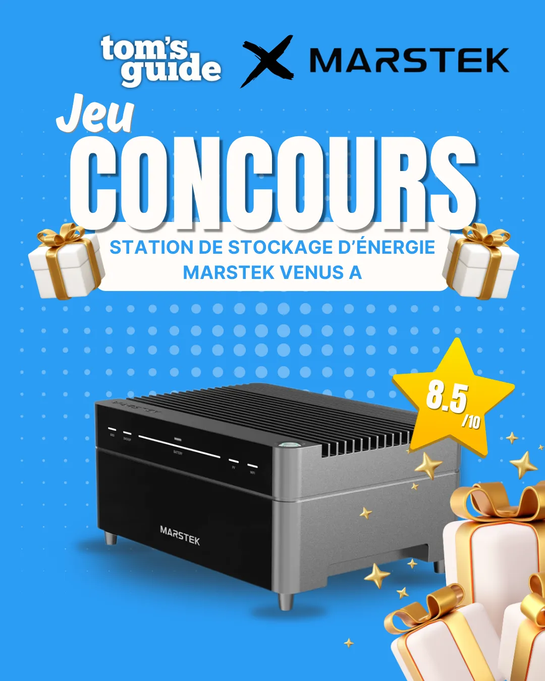 Concours Tom's Guide Marstek